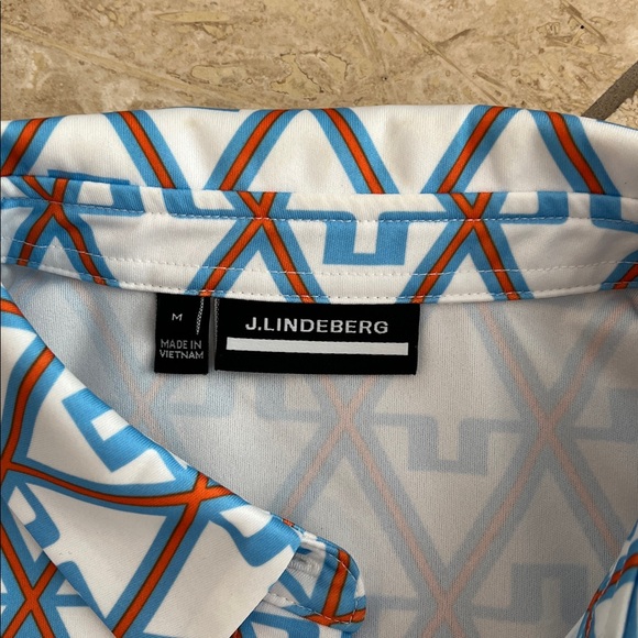 J. Lindeberg Geometric Pattern Sleeveless Top and Skirt M - Picture 7 of 13